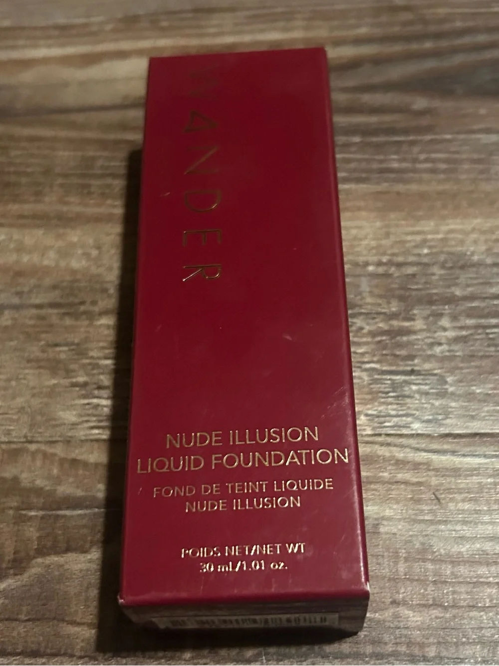 Wander Beauty Nude Illusion Liquid Foundation in Golden Rich 1 Fl Oz / 30 mL